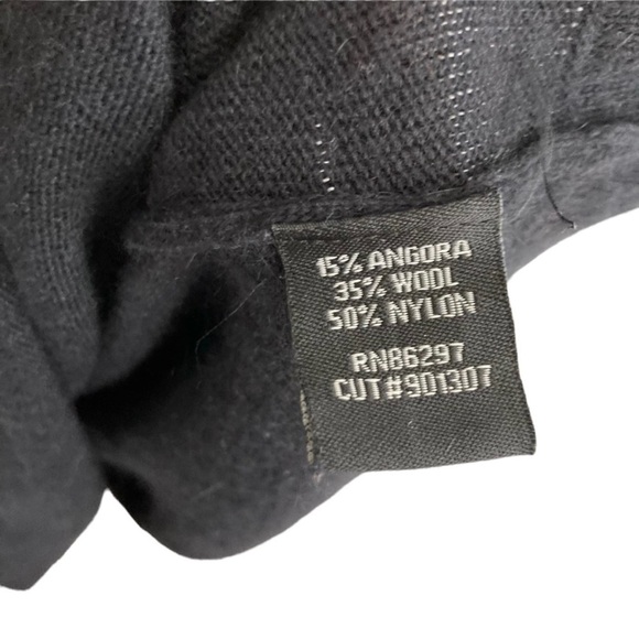 BCBG Maxazria Wool Angora Black Knit Sweater Dress Women’s Size M BCBGMaxAzria - Picture 5 of 9